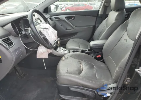 2012 Hyundai Elantra Gls from USA, damaged, VIN KMHDH4AE3CU407542